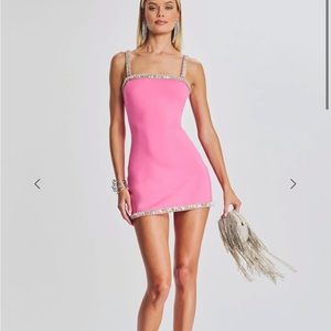 Retrofete Regina Dress Pink XS